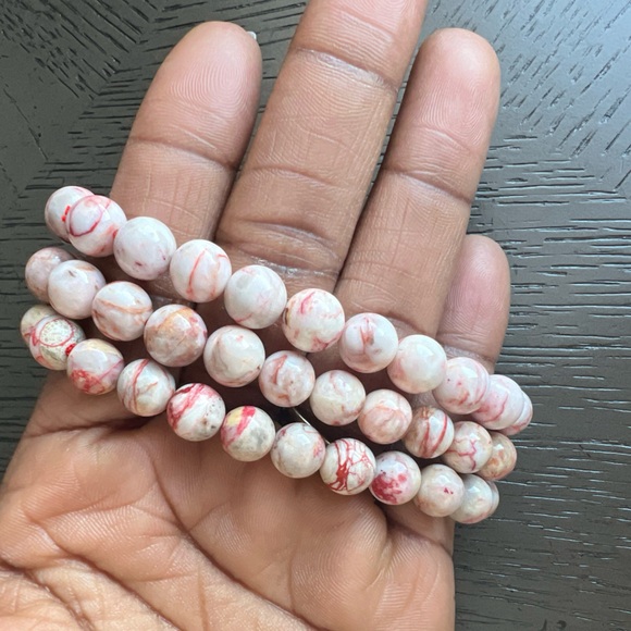 Cinnabar bracelet 8mm - Picture 3 of 5